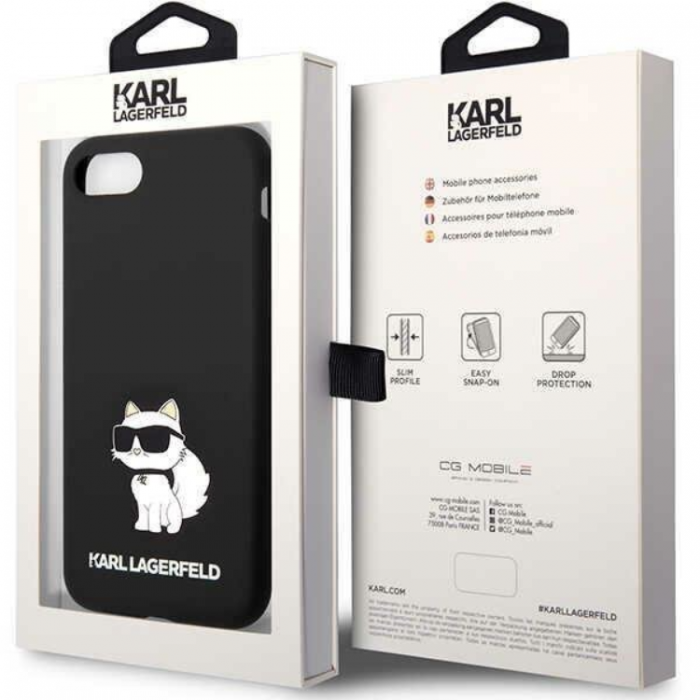 KARL LAGERFELD - Karl Lagerfeld iPhone 7/8/SE (2020/2022) Mobilskal Choupette