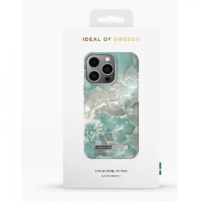 UTGATT1 - Ideal of Sweden iPhone 13 Pro Skal Mode - Azura Marmor