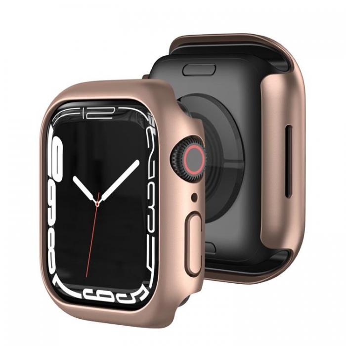 A-One Brand - Hrd PC Skal Apple Watch 7 41 mm - Rose Guld