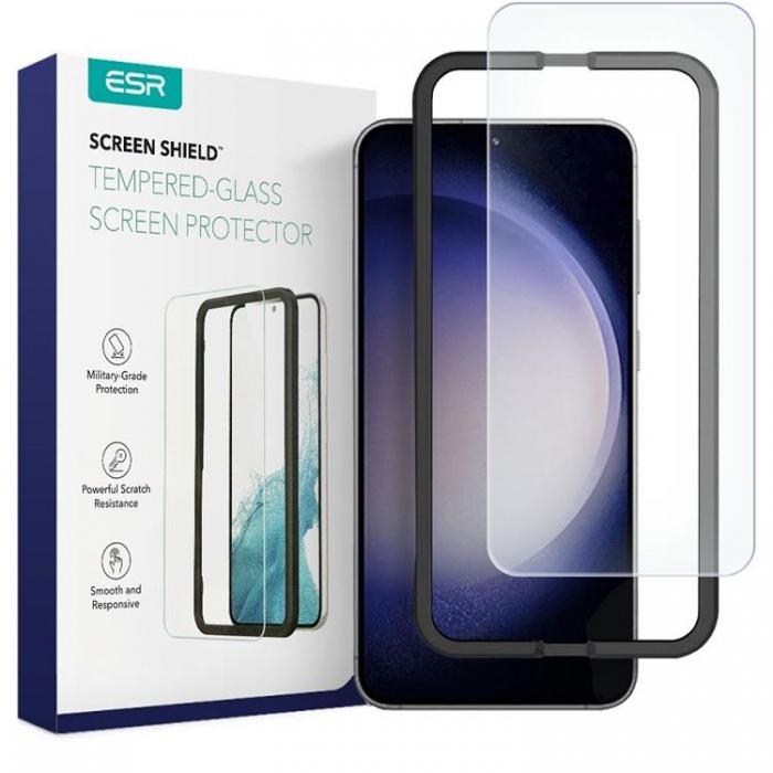 ESR - ESR Galaxy S23 Hrdat Glas Skrmskydd Screen Shield - Clear