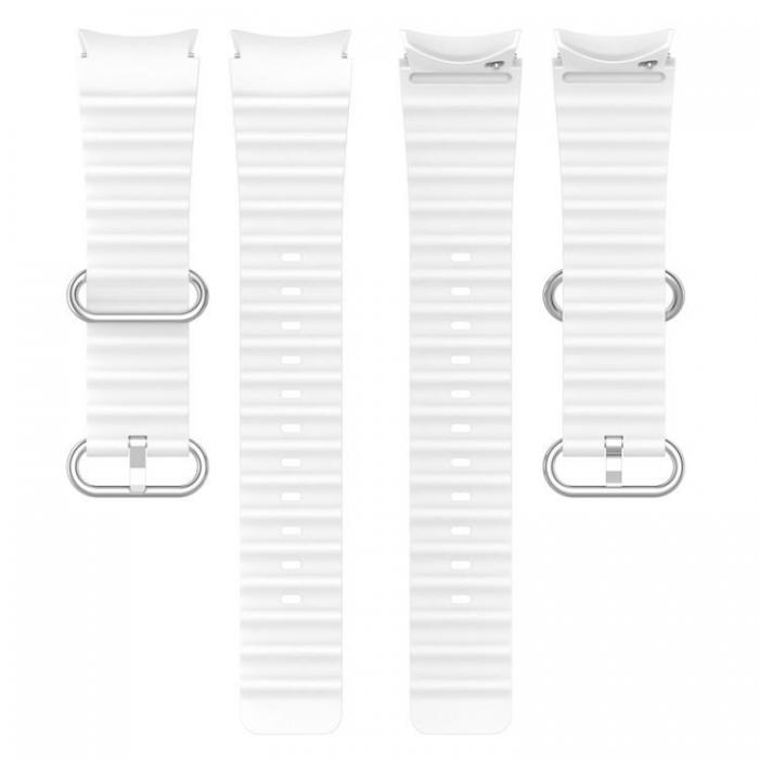 A-One Brand - Galaxy Watch 6 Classic (47mm) Armband Ocean - Vit