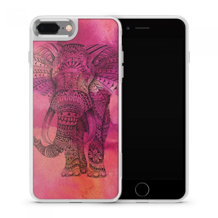 UTGATT5 - Fashion mobilskal till Apple iPhone 8 Plus - Orientalisk elefant