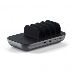 Satechi - Satechi Dock5 USB-laddningsstation med trådlös laddning