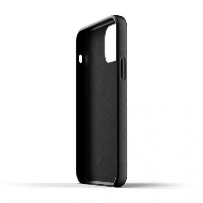 UTGATT5 - Mujjo Full Leather Wallet iPhone 12 & 12 Pro - Svart
