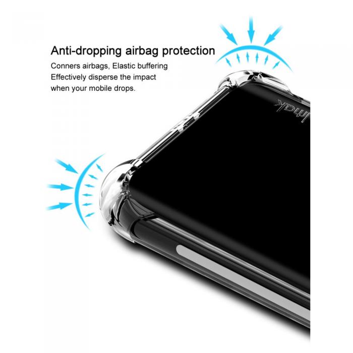 UTGATT1 - Imak Shock Flexicase Skal till OnePlus 7 Pro - Clear
