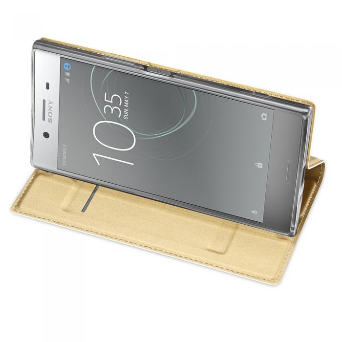 UTGATT5 - Dux Ducis Plnboksfodral till Sony Xperia XZ Premium - Gold