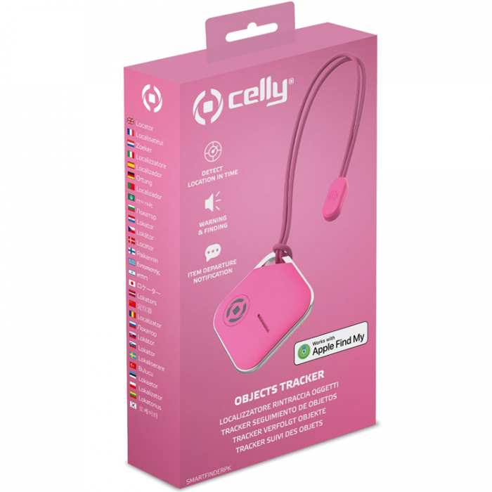 Celly - CELLY Smart Tag Finder - Rosa