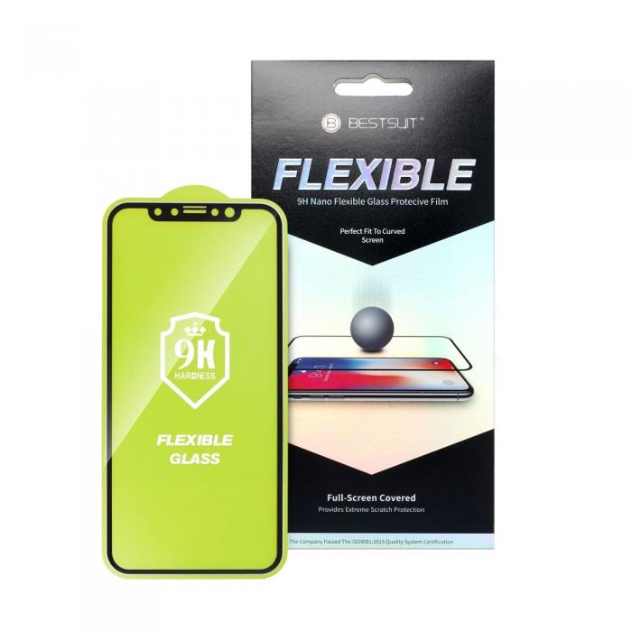 UTGATT1 - Bestsuit iPhone 14 Pro Max Skrmskydd Flexible Glas - Svart