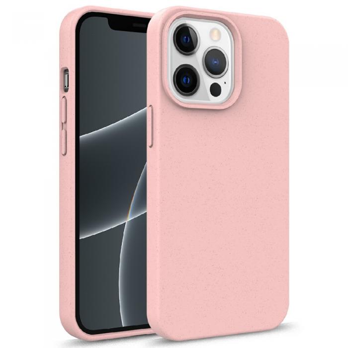 A-One Brand - Miljvnligt Eco Skal till Apple iPhone 13 Pro - Rosa