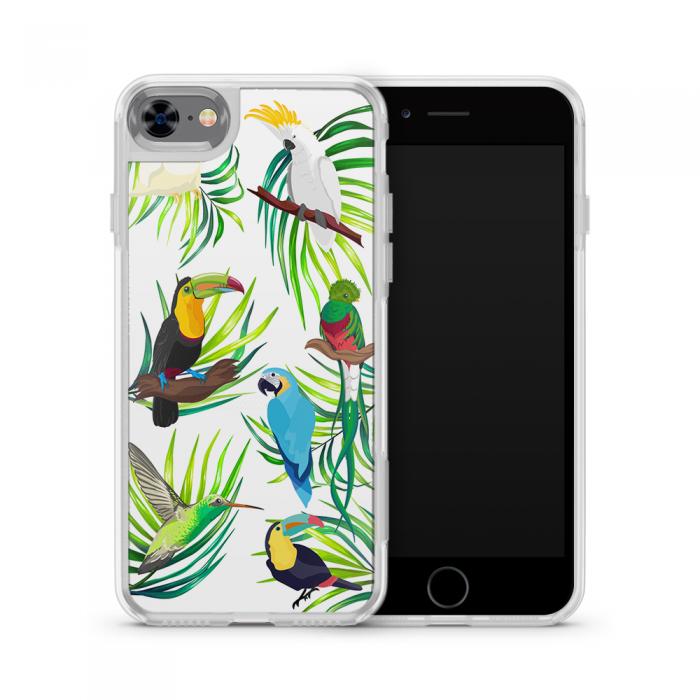 UTGATT5 - Fashion mobilskal till Apple iPhone 7 - Tropical Birds