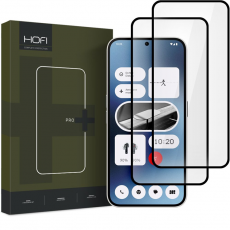 Hofi - [2-Pack] Hofi Nothing Phone 2A Härdat Glas Skärmskydd Pro Plus - Svart