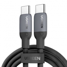Ugreen - Ugreen USB-C Till USB-C Kabel Silikon 2m - Svart