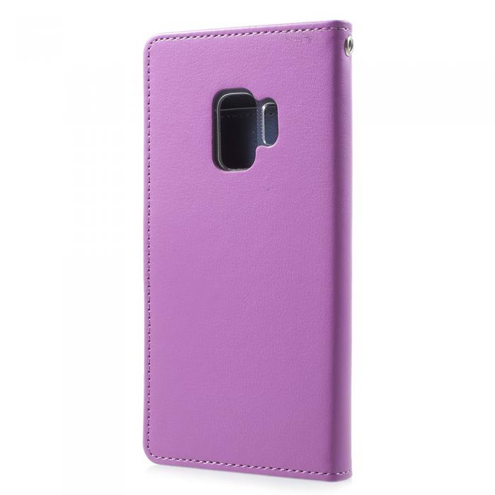 UTGATT4 - Mercury Rich Diary Plnboksfodral till Samsung Galaxy S9 - Lila