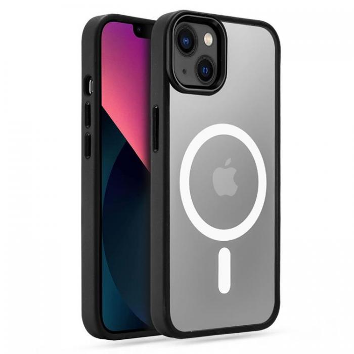 Tech-Protect - iPhone 13 Skal Magsafe Magmat - Clear/Svart