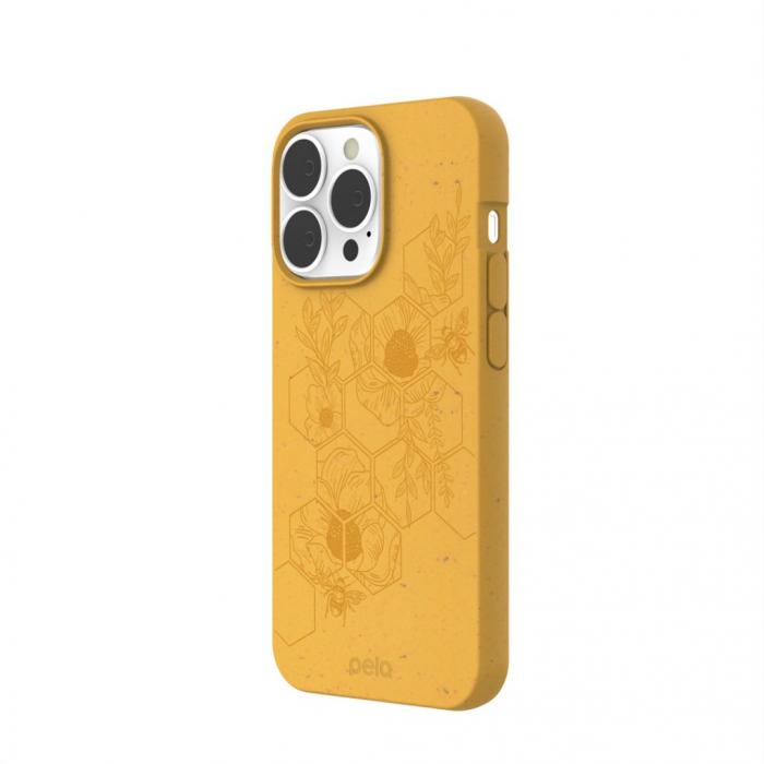 UTGATT1 - Pela Hive Edition Mobilskal iPhone 13 Pro - Classic Honey