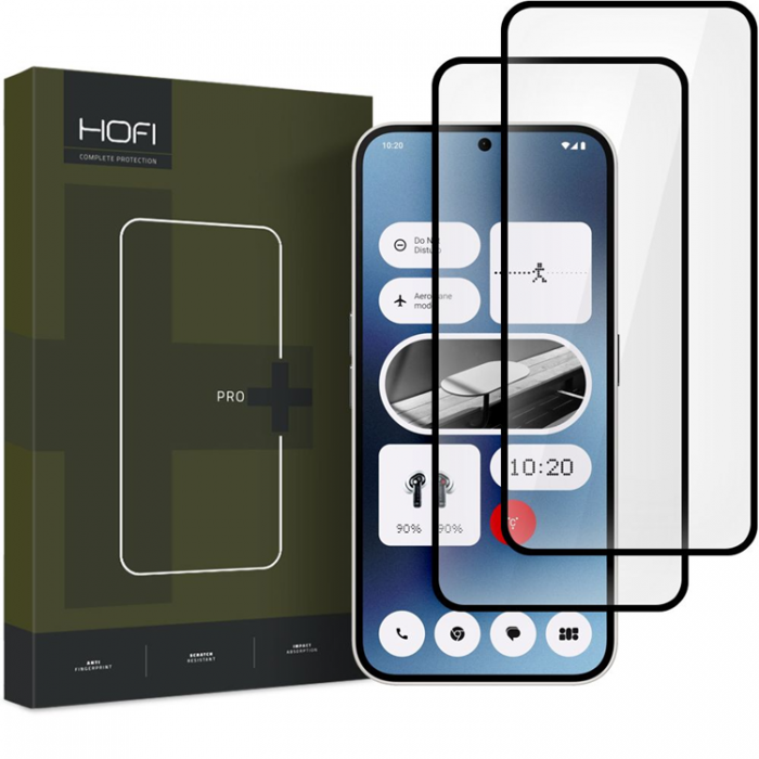 Hofi - [2-Pack] Hofi Nothing Phone 2A Hrdat Glas Skrmskydd Pro Plus - Svart