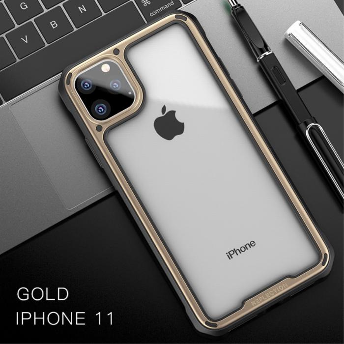 UTGATT4 - IPAKY Mu Feng Series Skal fr iPhone 11 Pro Max - Guld