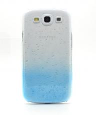 A-One Brand - Raindrop Baksideskal tillSamsung Galaxy S3 i9300 (Blå)