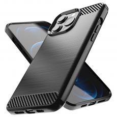 OEM - Carbon Case Flexible Skal iPhone 13 Pro - Svart