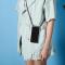 CoveredGear-Necklace - Boom iPhone Xs Max skal med mobilhalsband- Grey Cord