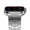 A-One Brand - Apple Watch 2/3/4/5/6/7/SE (42/44/45mm) Armband Race Stainless Steel - Silver