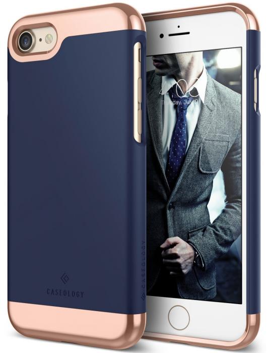 UTGATT5 - Caseology Savoy Skal till Apple iPhone 7/8/SE 2020 - Bl