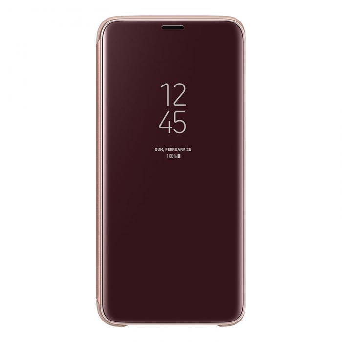 UTGATT4 - Samsung Clear View Cover Galaxy S9 Gold