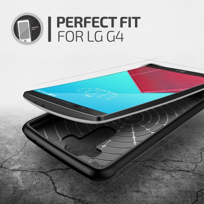 UTGATT5 - Verus Hard Drop Skal till LG G4 (Light Silver)