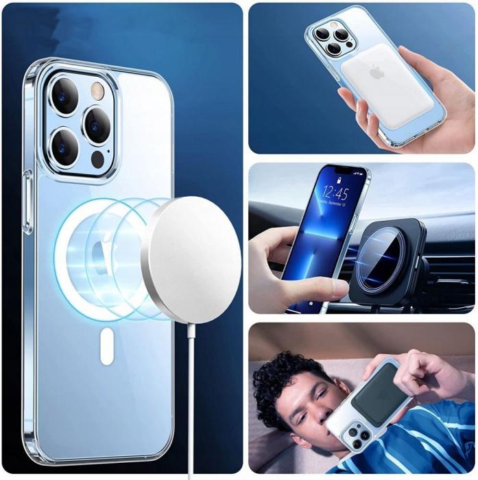 Tech-Protect - Tech-Protect iPhone 12 mini Skal Magsafe Flexair - Transparent