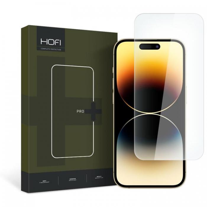 Hofi - Hofi iPhone 15 Pro Hrdat Glas Skrmskydd - Clear