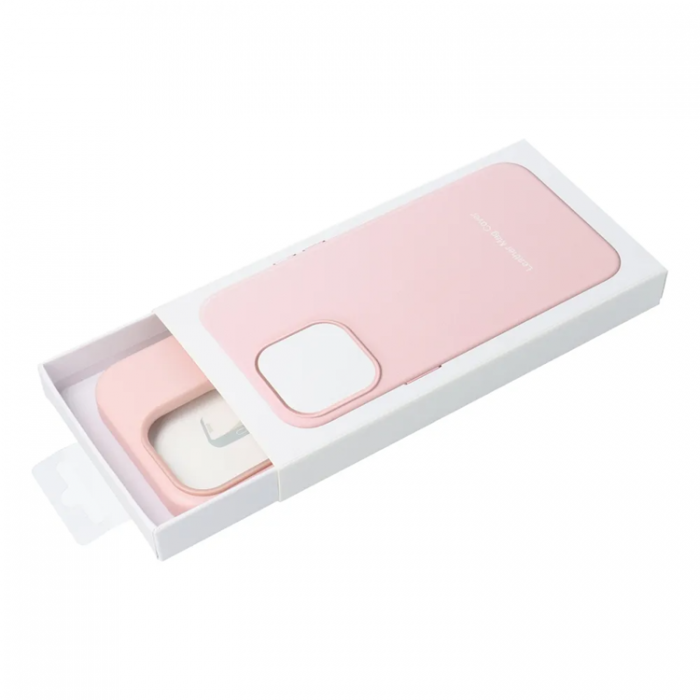 A-One Brand - iPhone 15 Pro Max Mobilskal Magsafe Lder - Rosa