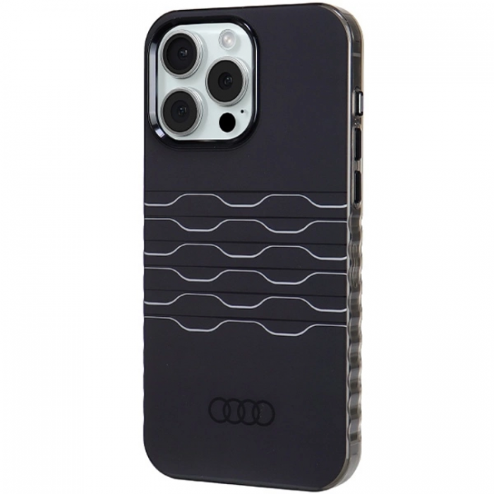 Audi - Audi iPhone 15 Pro Max Mobilskal Magsafe IML - Svart