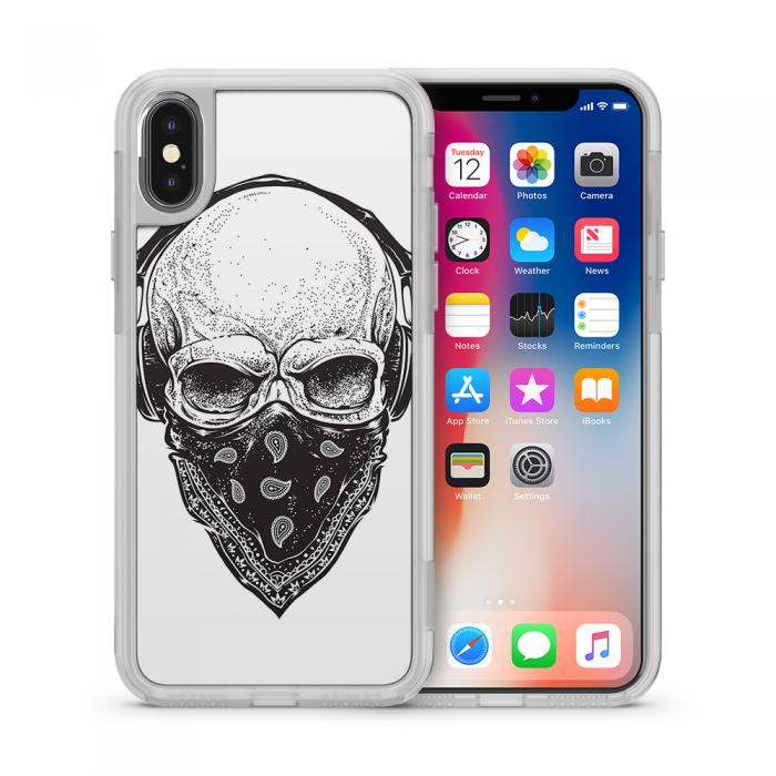 UTGATT5 - Fashion mobilskal till Apple iPhone X - Bandana Skull