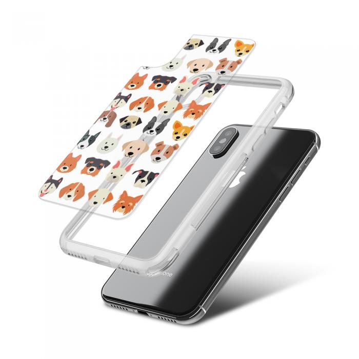 UTGATT5 - Fashion mobilskal till Apple iPhone X - Dogs