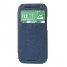 Mercury - Mercury Bumper View Plånboksfodral till HTC One M8 (2014) - Mörkblå