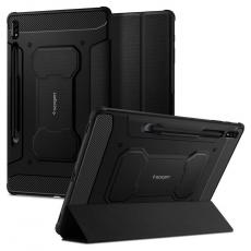 Spigen - Spigen Rugged Armor Pro Fodral Galaxy Tab S8 Plus/S7 Plus - Svart