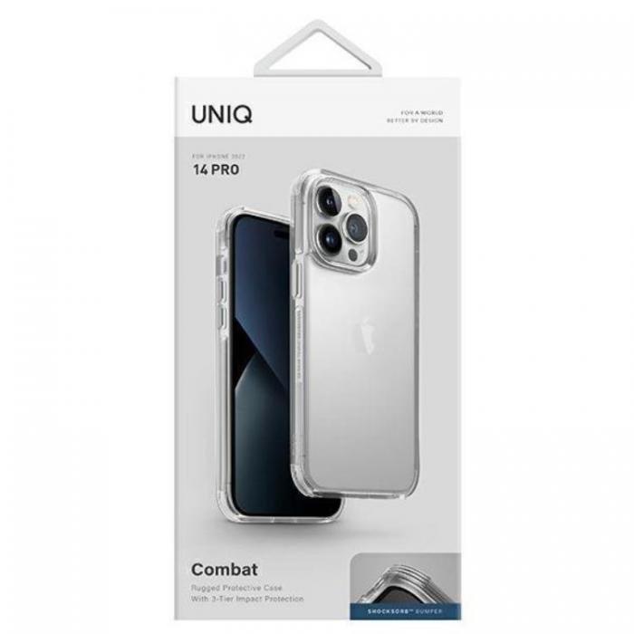 UNIQ - Uniq iPhone 14 Pro Skal Combat - Transparent