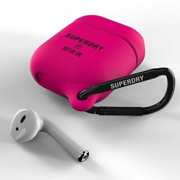 Superdry - SuperDry Waterproof Skal AirPods - Rosa