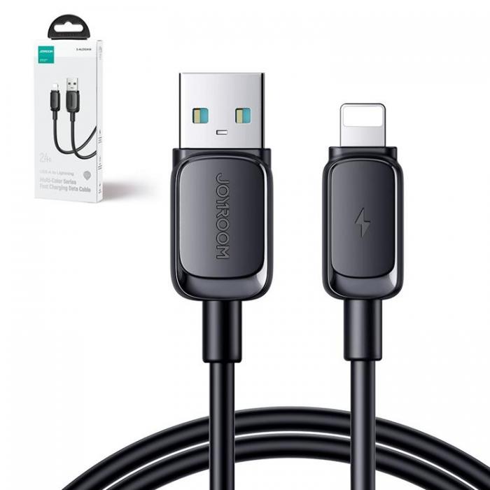 Joyroom - Joyroom USB Till Lightning Kabel 2m - Svart