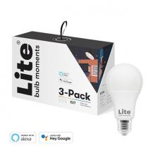 Lite bulb moments&#8233;Lite bulb moments (RGB) E27 lampa - 3-Pack&#8233;