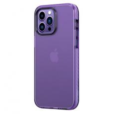 ROCK - ROCK iPhone 14 Pro Skal Double Layer - Lila