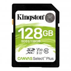 OEM - Kingston 128GB SDXC Canvas Select Plus Minneskort