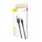 BASEUS - BASEUS Cafule Lightning Kabel 200 cm Gr / Svart