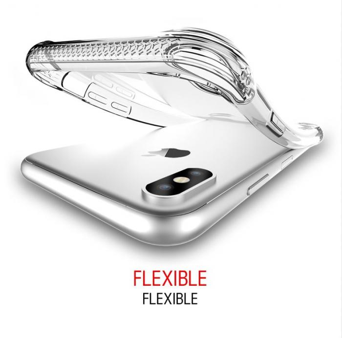 UTGATT4 - Itskins NanoGel Slim Skal till iPhone XS Max - Clear