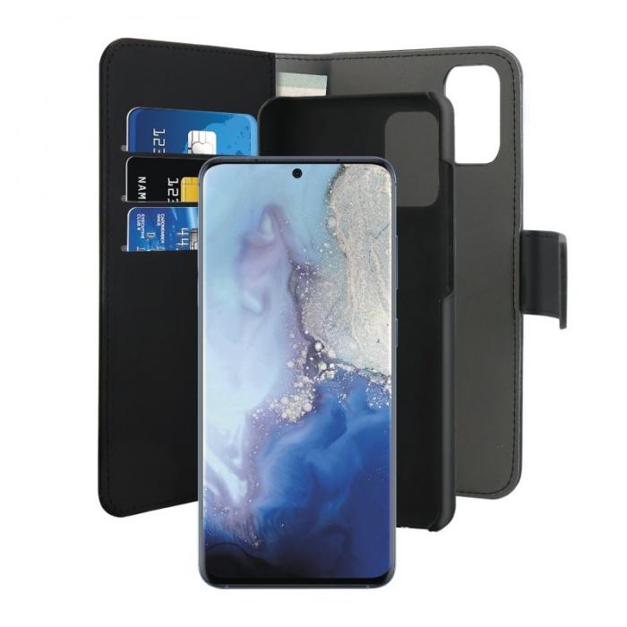 UTGATT5 - Puro Wallet Detachable Samsung Galaxy S20 - Svart