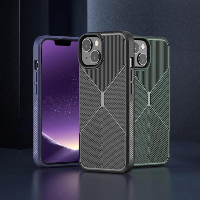 A-One Brand - iPhone 14 Plus Skal X Design - Svart