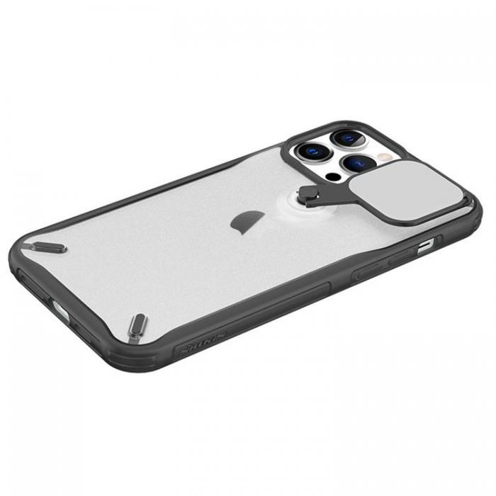 Nillkin - Nillkin Cyclops Foldable Stand Skal iPhone 13 Pro - Svart