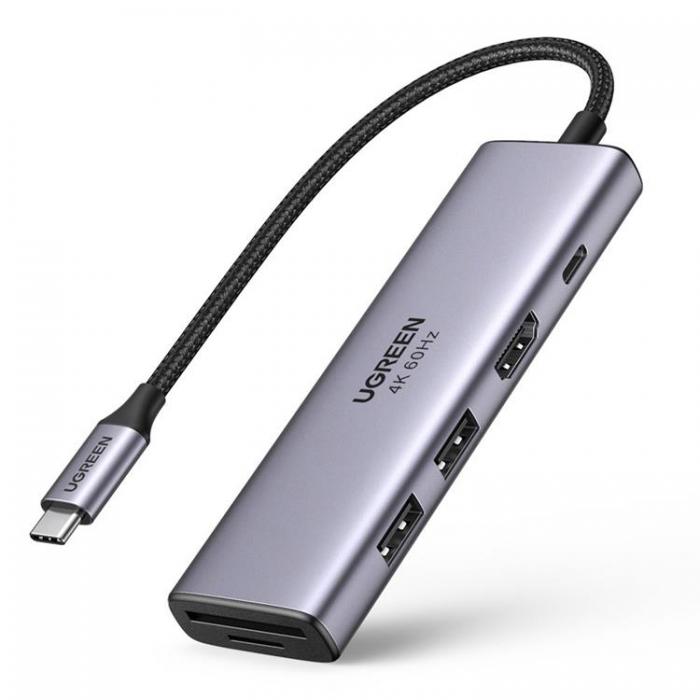 Ugreen - Ugreen Multifunktionell USB-C HUB - Gr