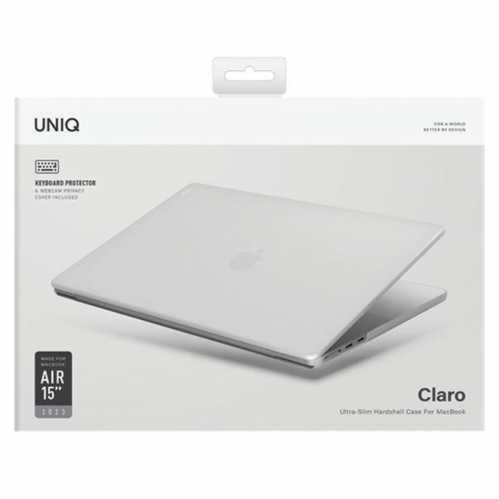 UNIQ - Uniq Macbook Air 15 Skal Claro - Transparent