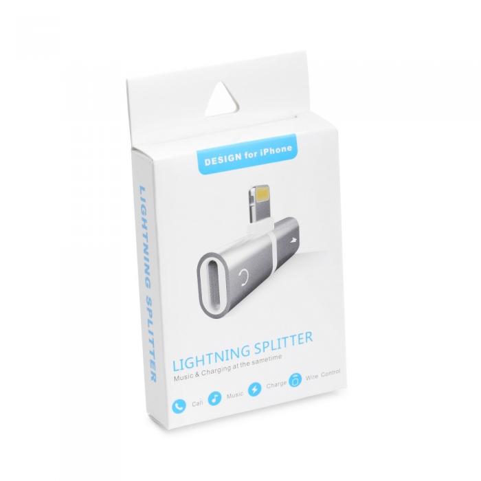 UTGATT1 - Adapter HF/audio + charging till iPhone Lightning 8-pin